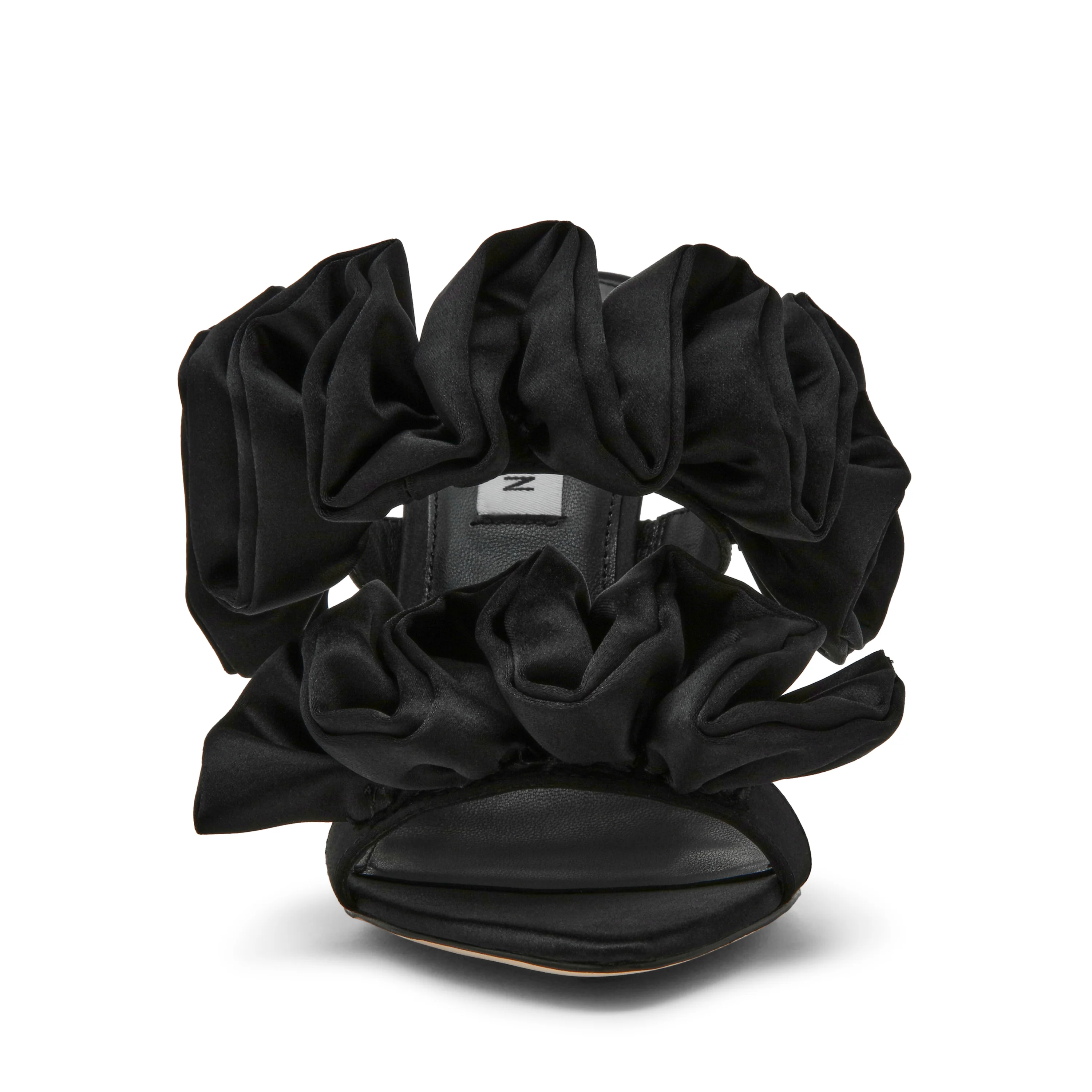 Aalina Sandal BLK SATIN - Image 7