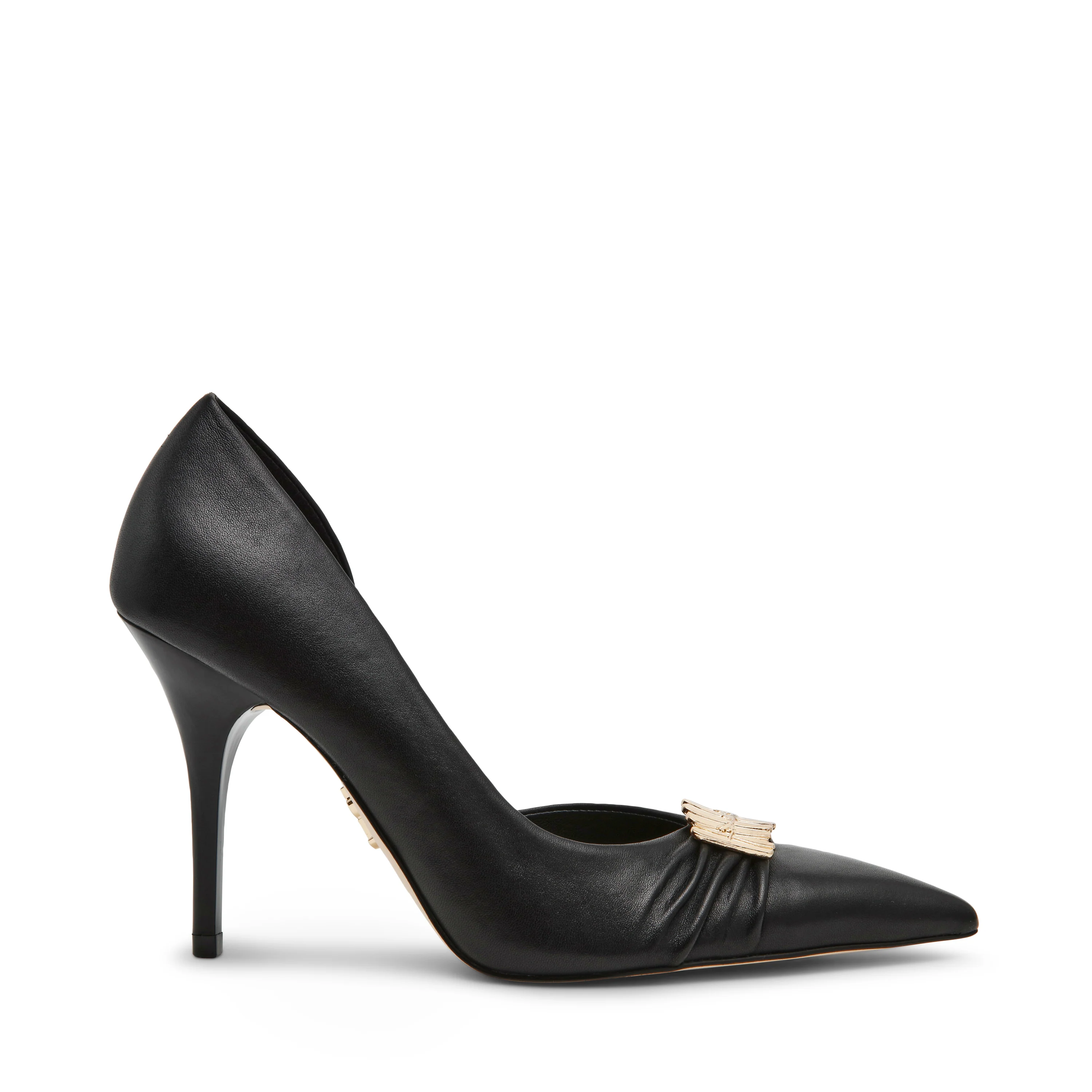Admiral Pump BLACK LEATHER