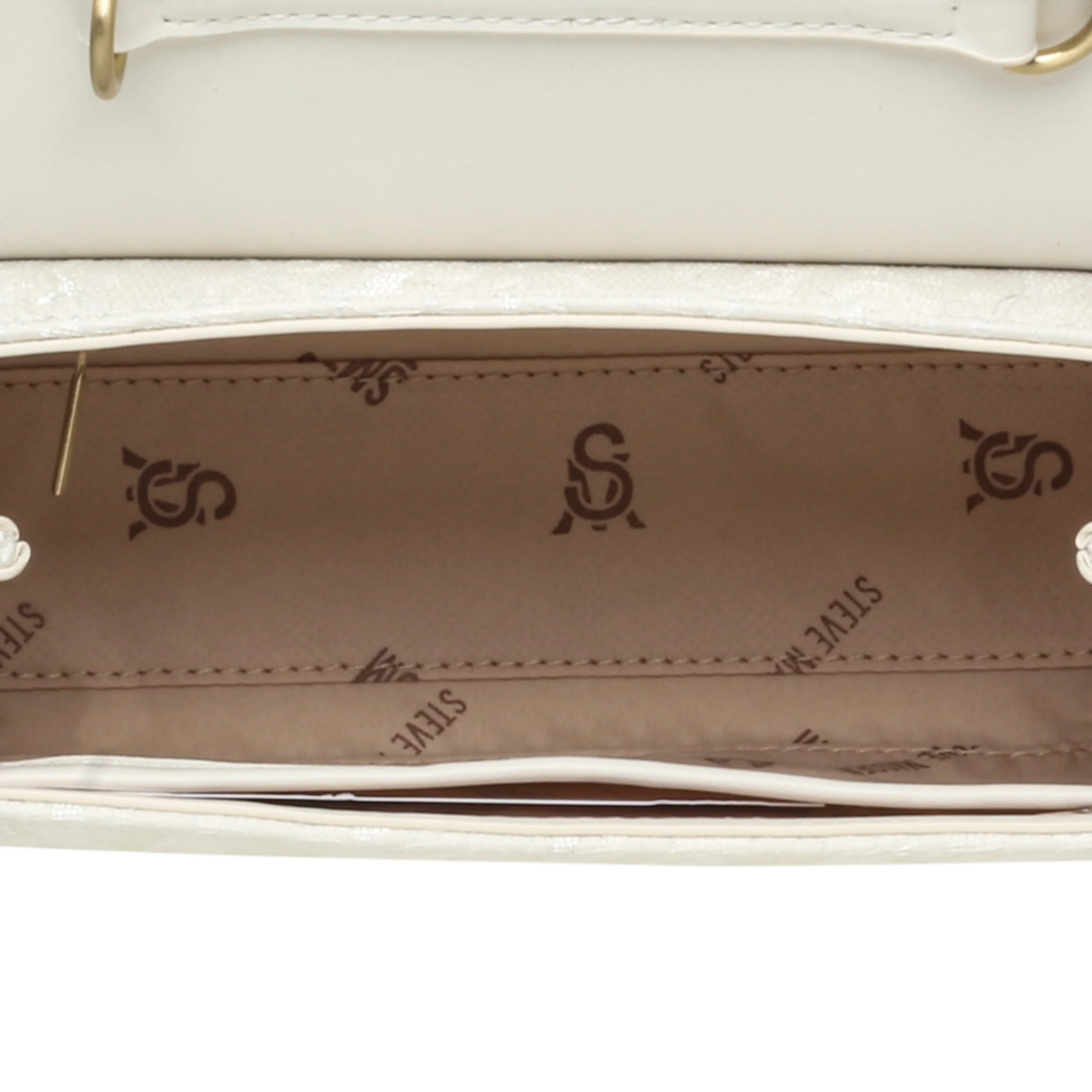 Bnylah Bag WHT/GLD - Image 6