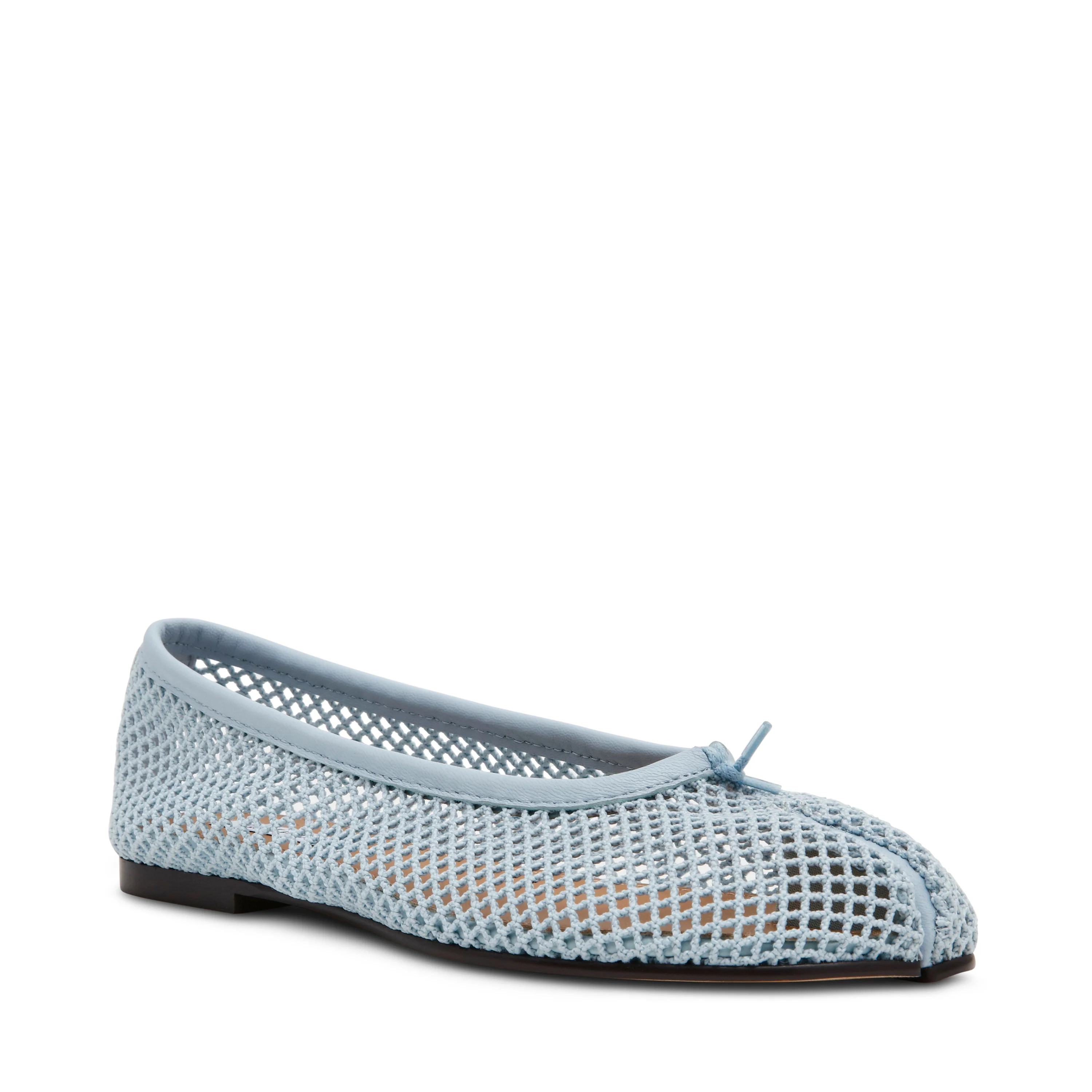 Calico-Mesh Flat Shoe LIGHT BLUE - Image 2