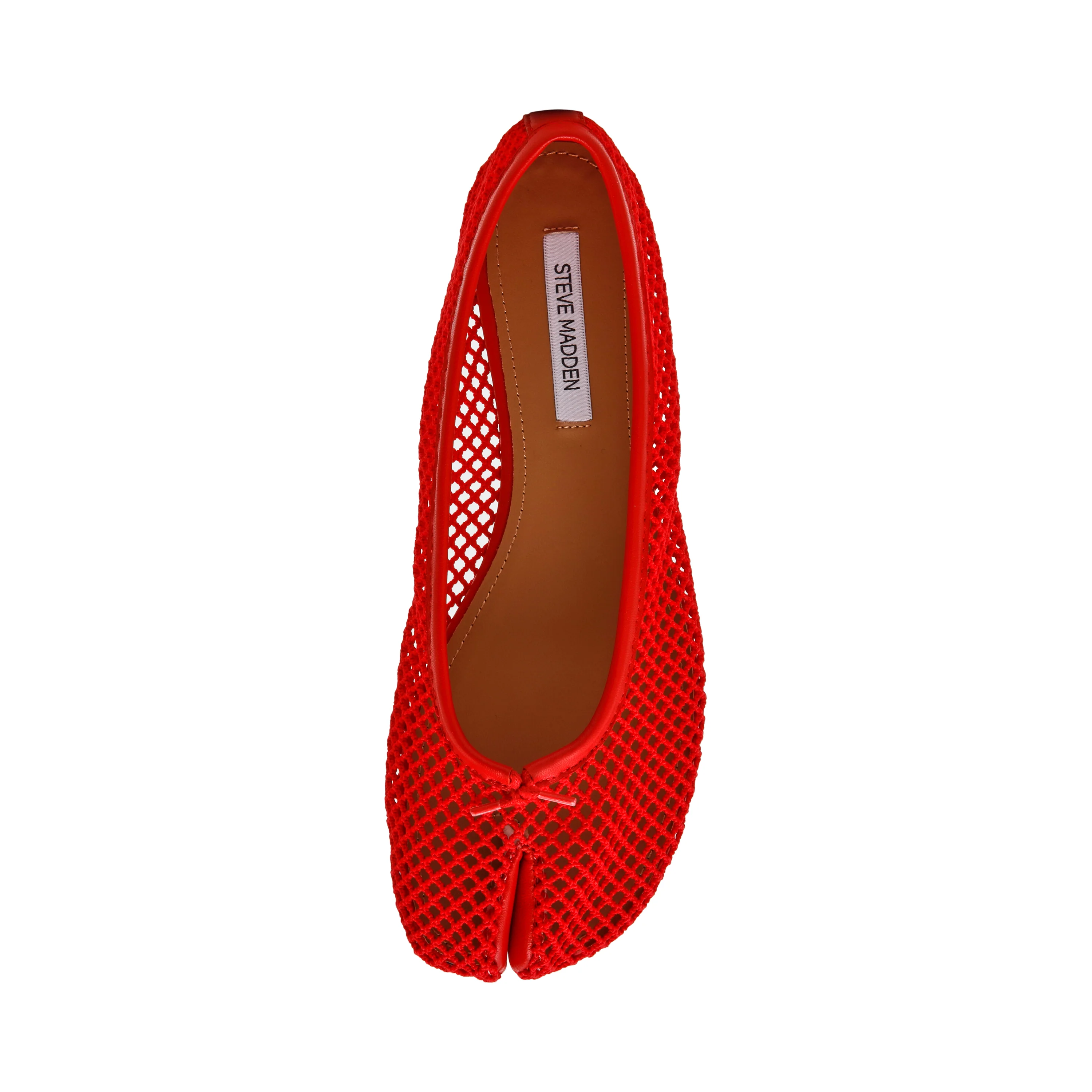 Calico-Mesh Flat Shoe RED - Image 6