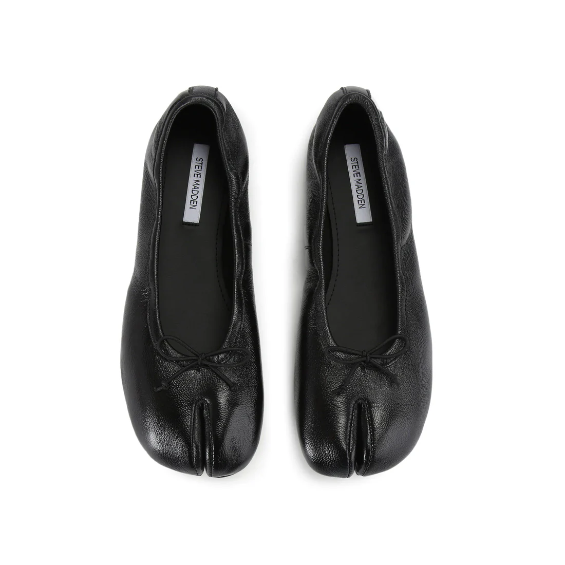 Carin Flat Shoe BLACK LEATHER - Image 3