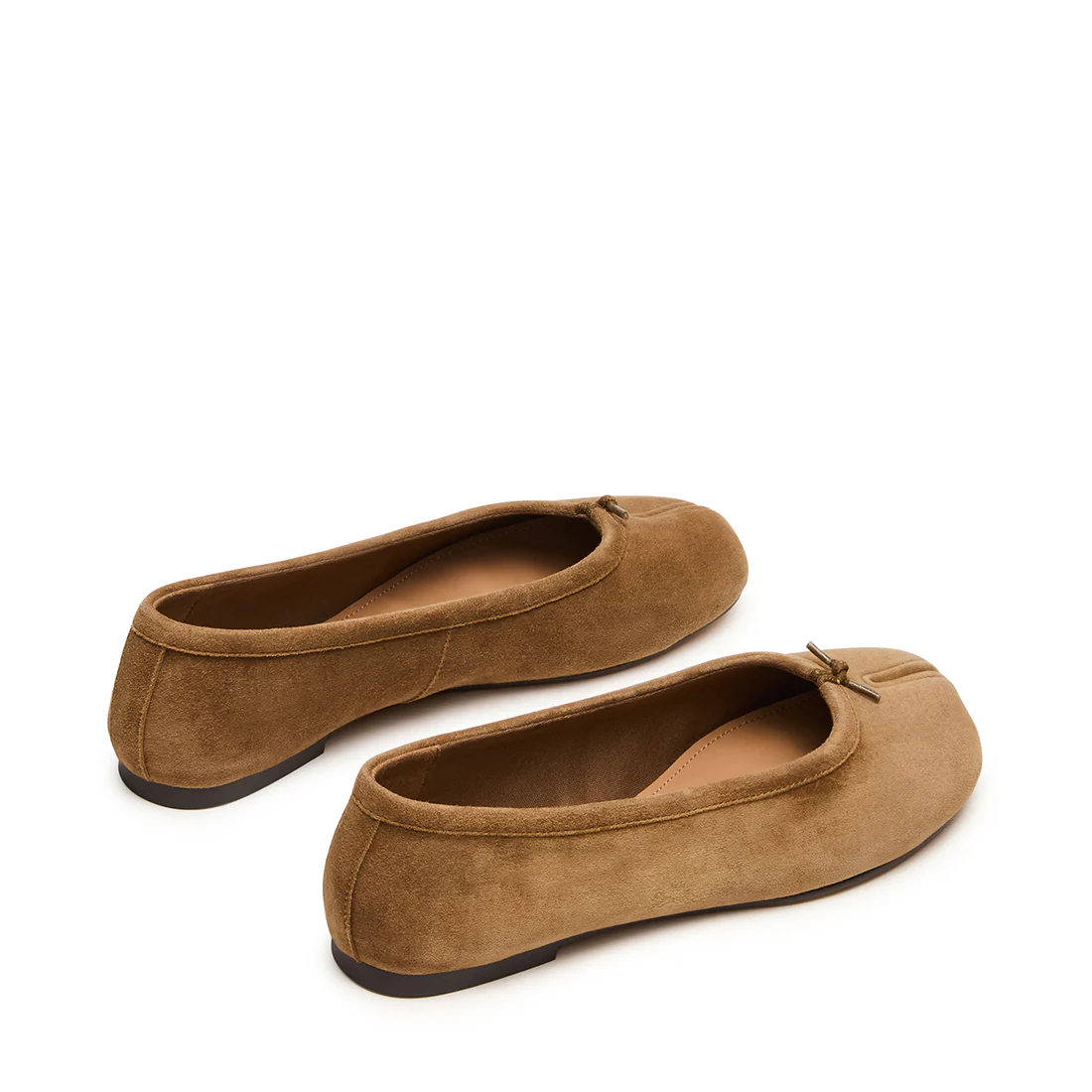 Carin Flat Shoe TAUPE SUEDE - Image 4