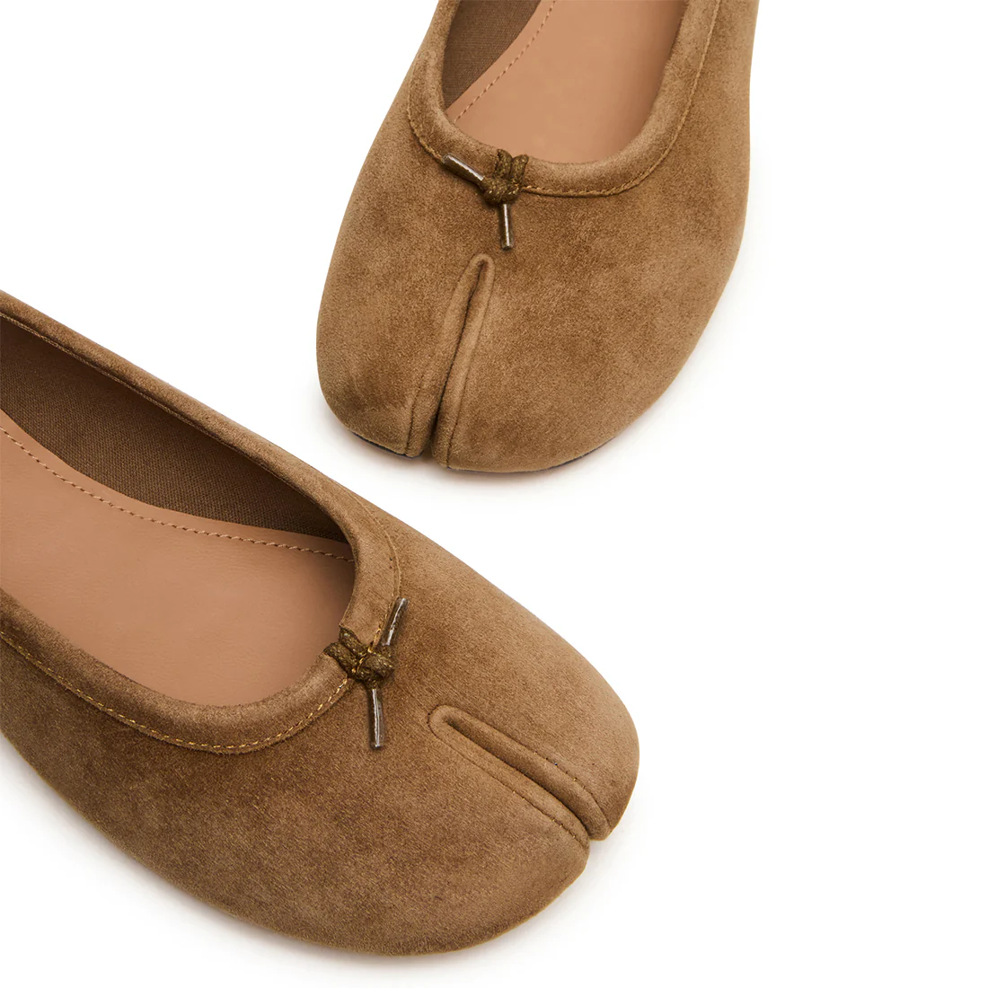 Carin Flat Shoe TAUPE SUEDE - Image 5