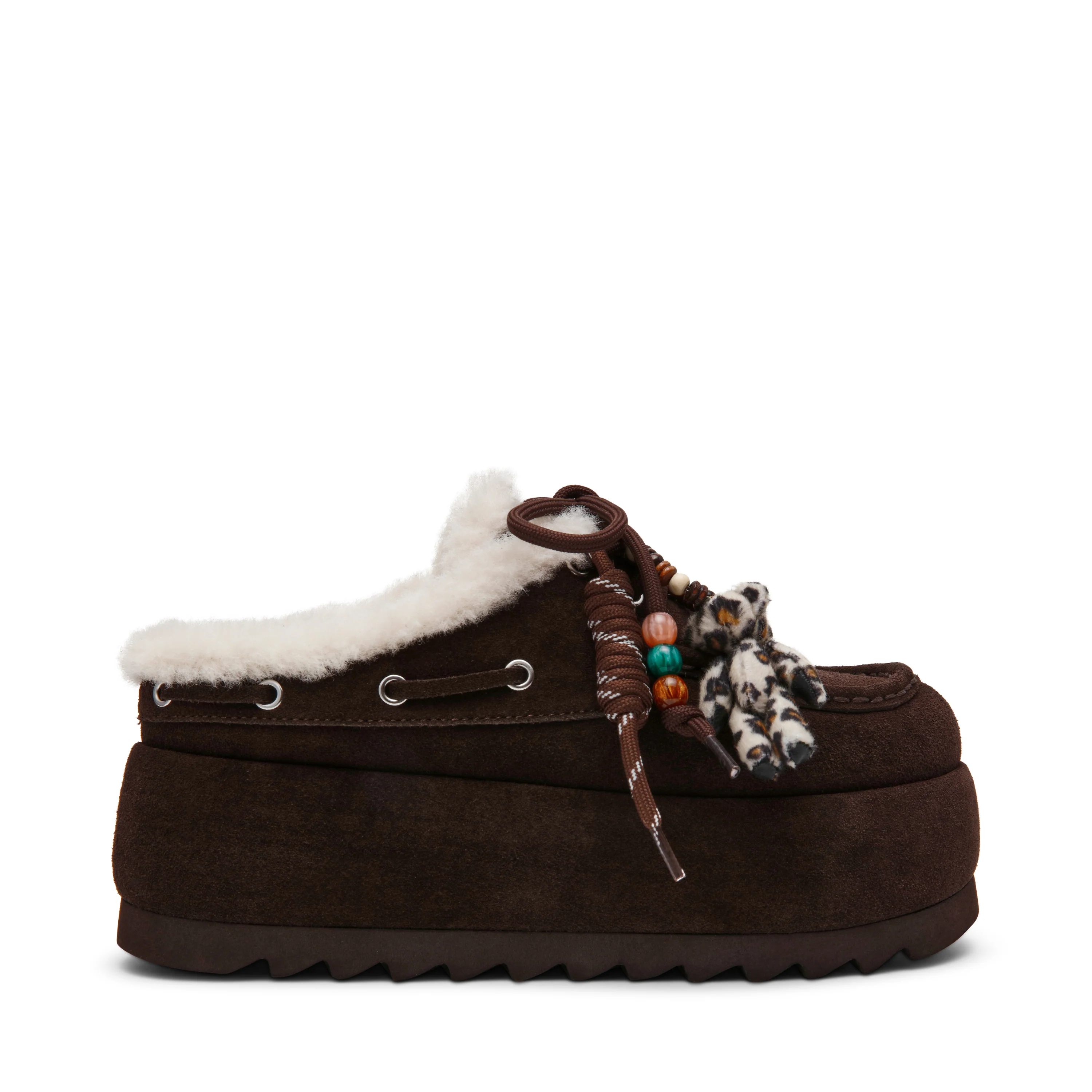 Cuddly Mule CHO BRN SUEDE
