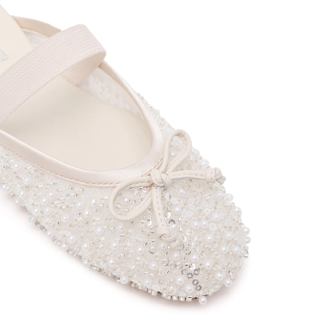 Cutesy-SEQ Flat Shoe IVORY - Image 5