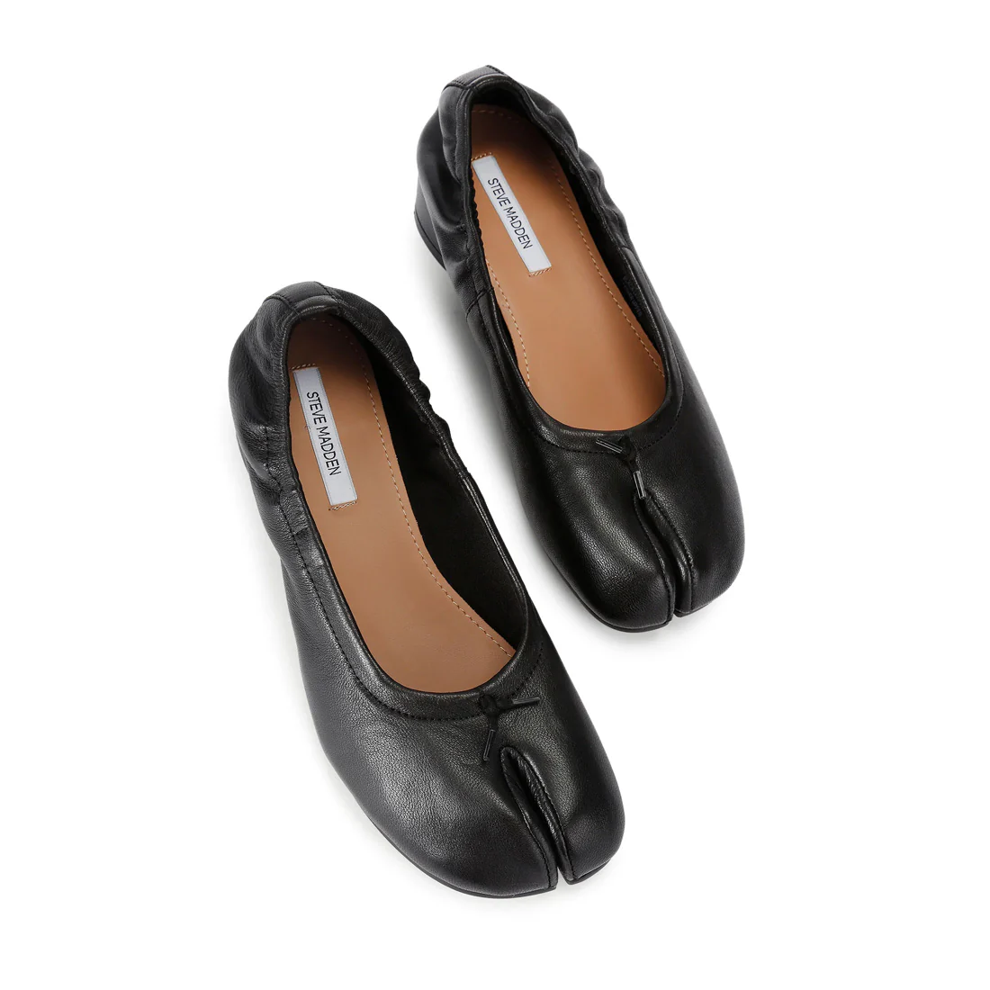 Cyra Flat Shoe BLACK LEATHER - Image 3