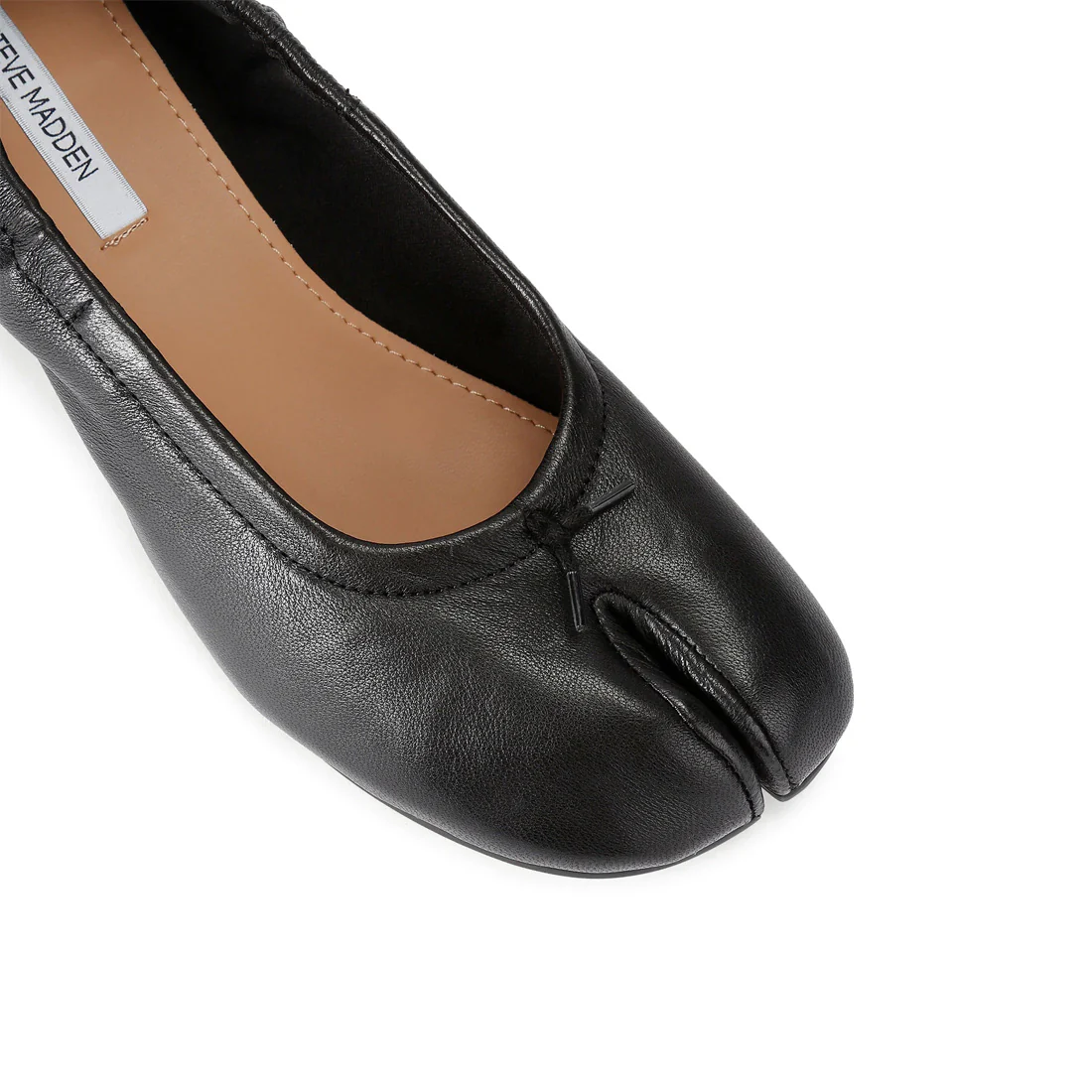 Cyra Flat Shoe BLACK LEATHER - Image 4