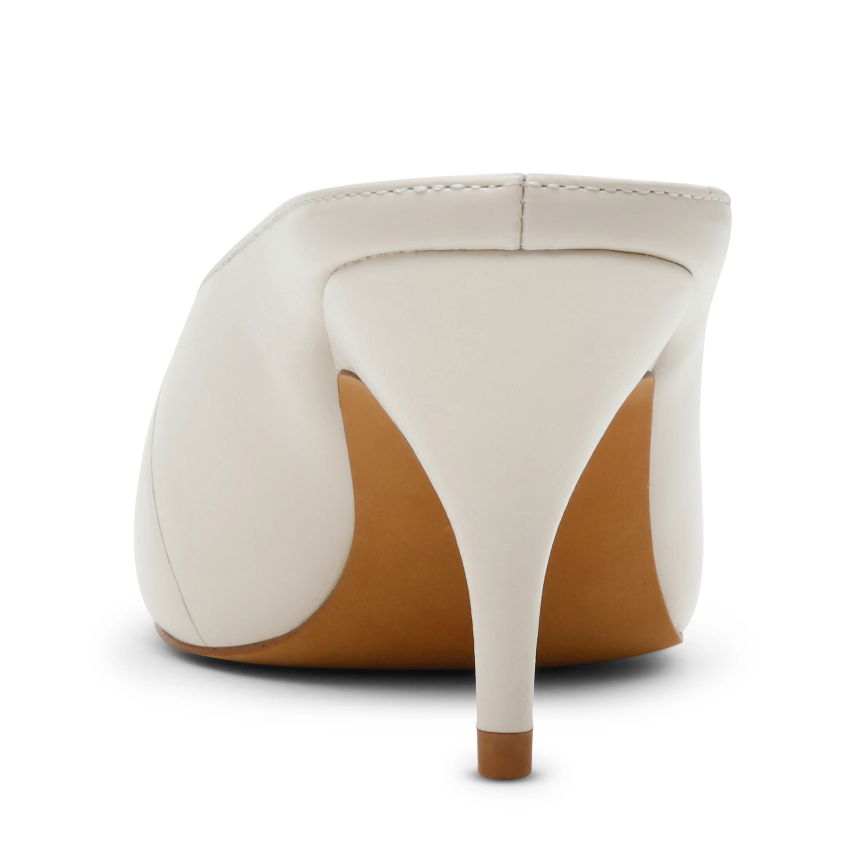Fonza Mule WHITE LEATHER - Image 4
