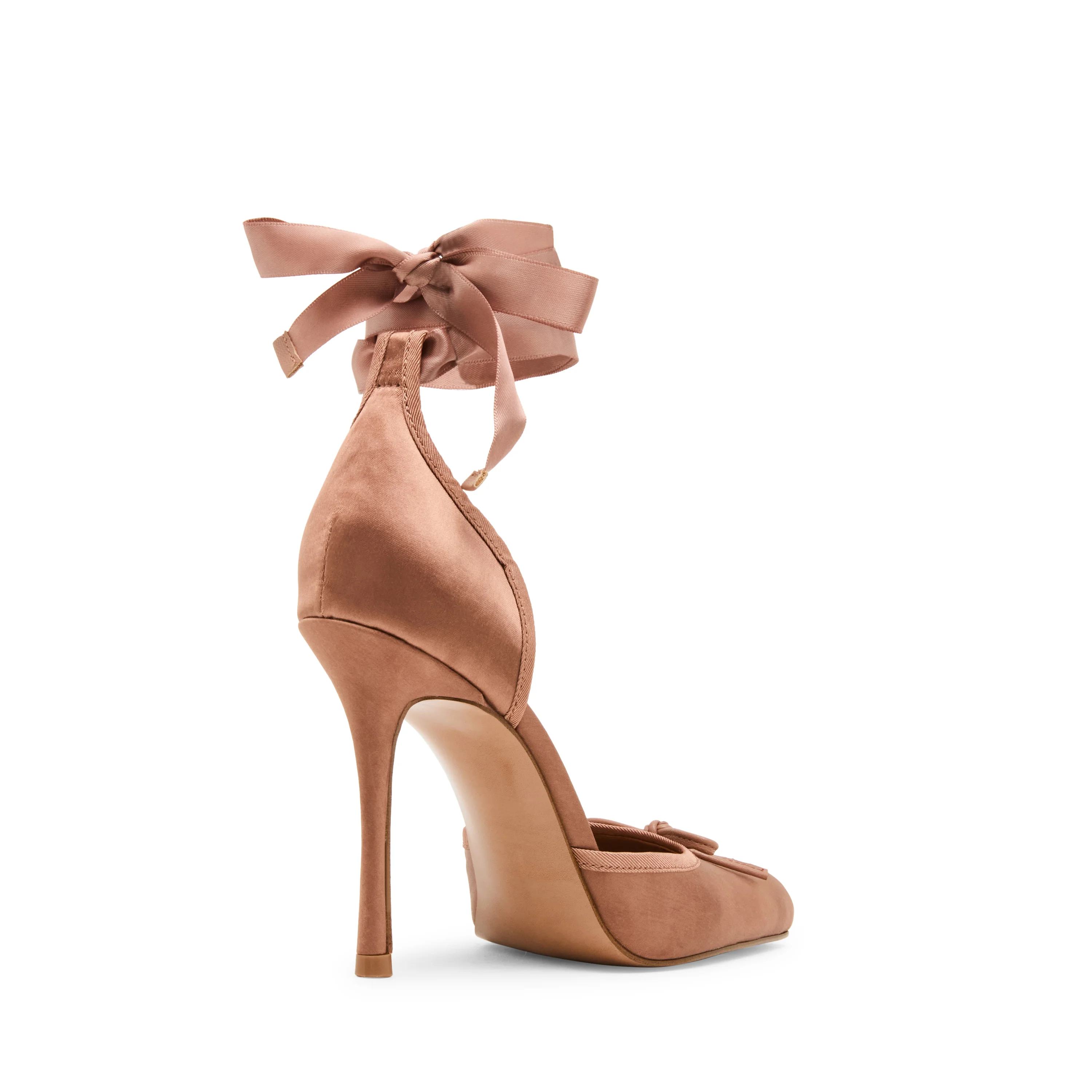 Larina Pump TAN SATIN - Image 5