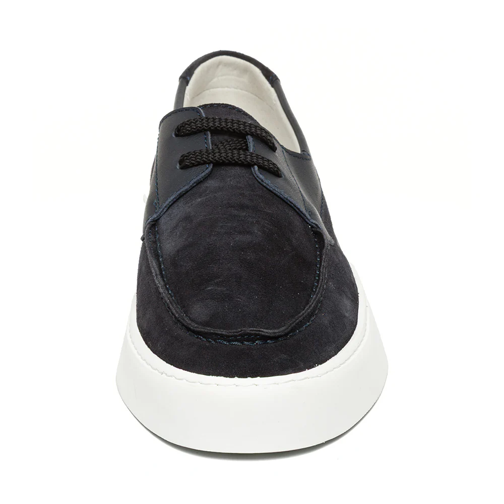 Leeway Casual Shoe NAVY SUEDE - Image 3
