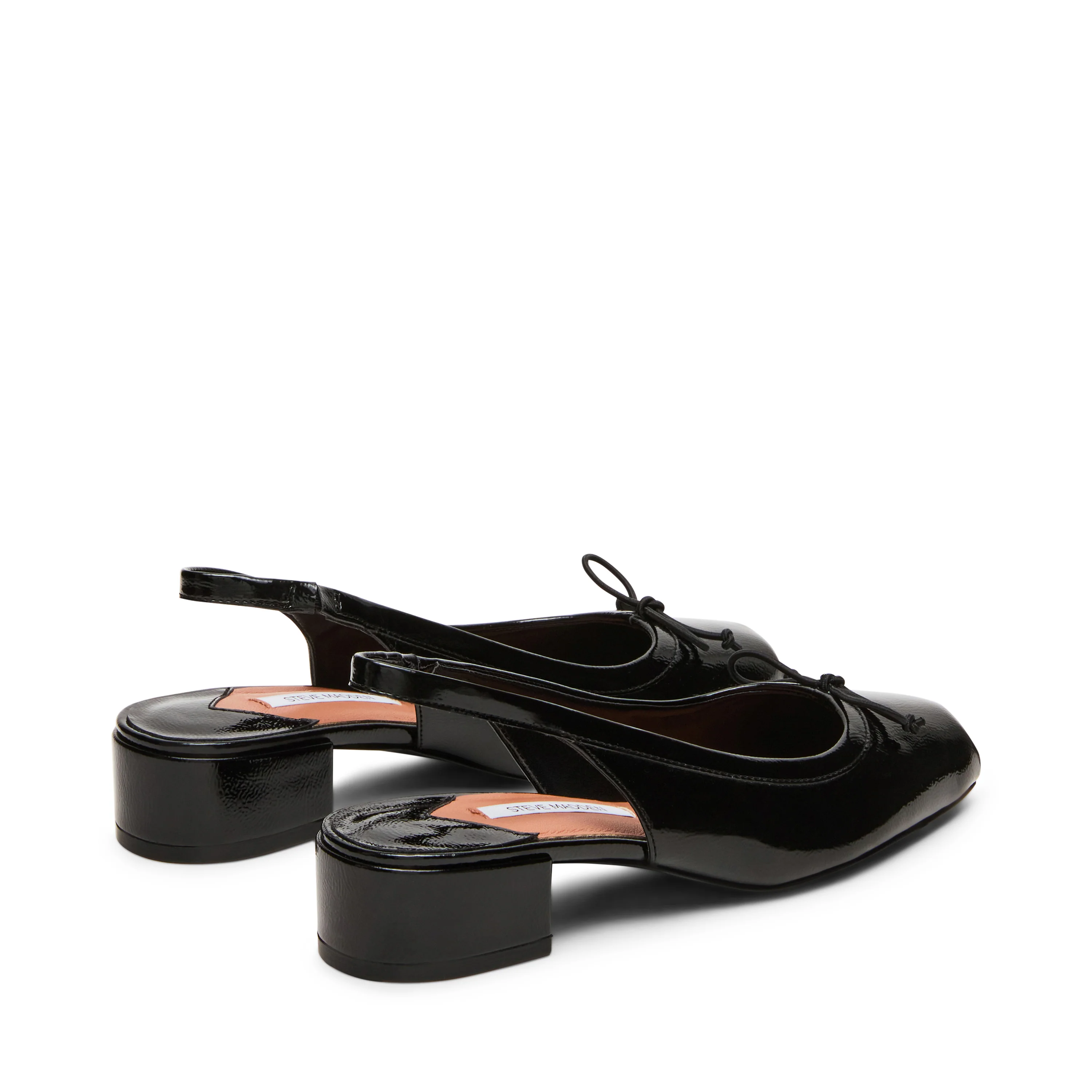 Loved Flat Shoe BLACK CRINKLE PATENT - Image 4