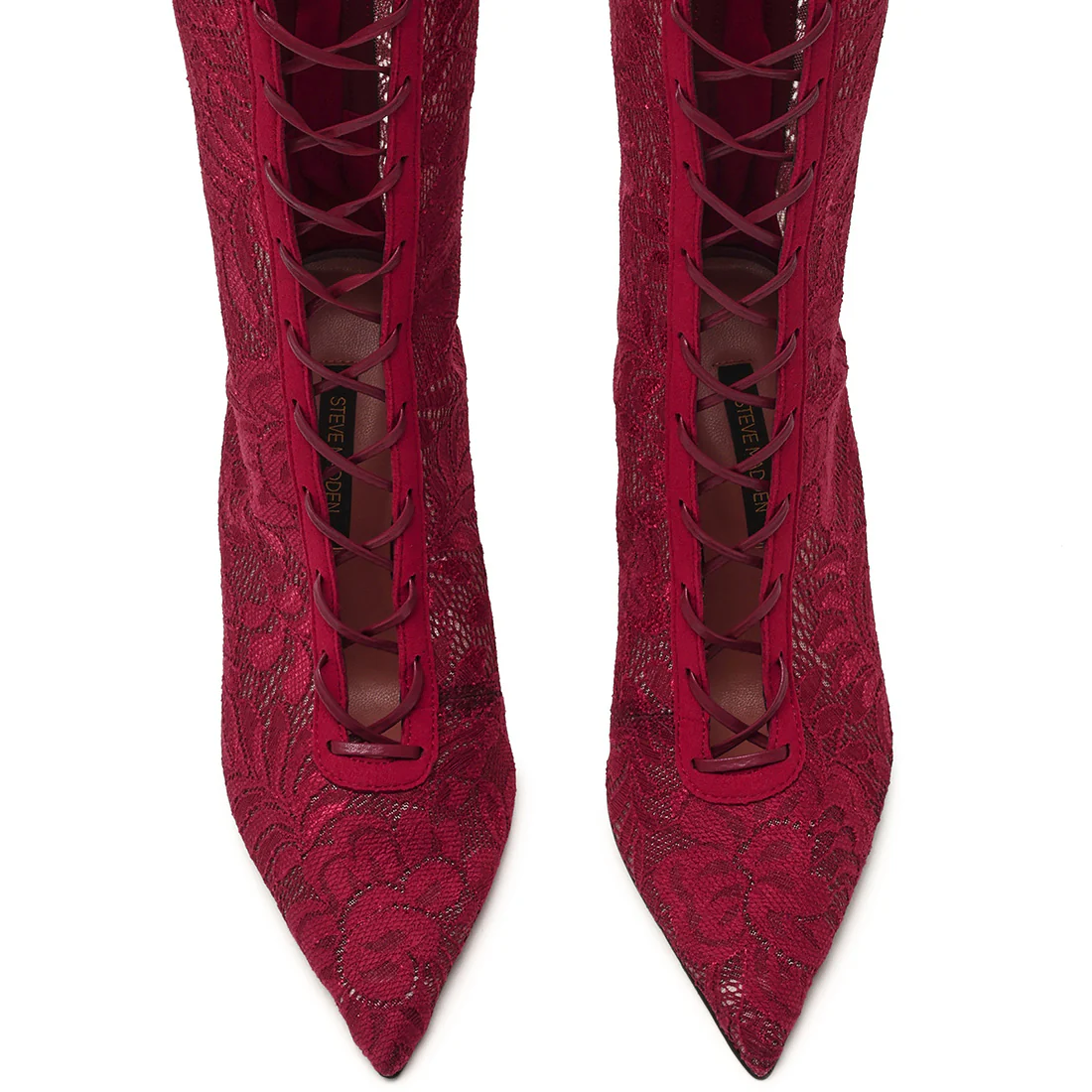 Maxine Boot WINE LACE - Image 4