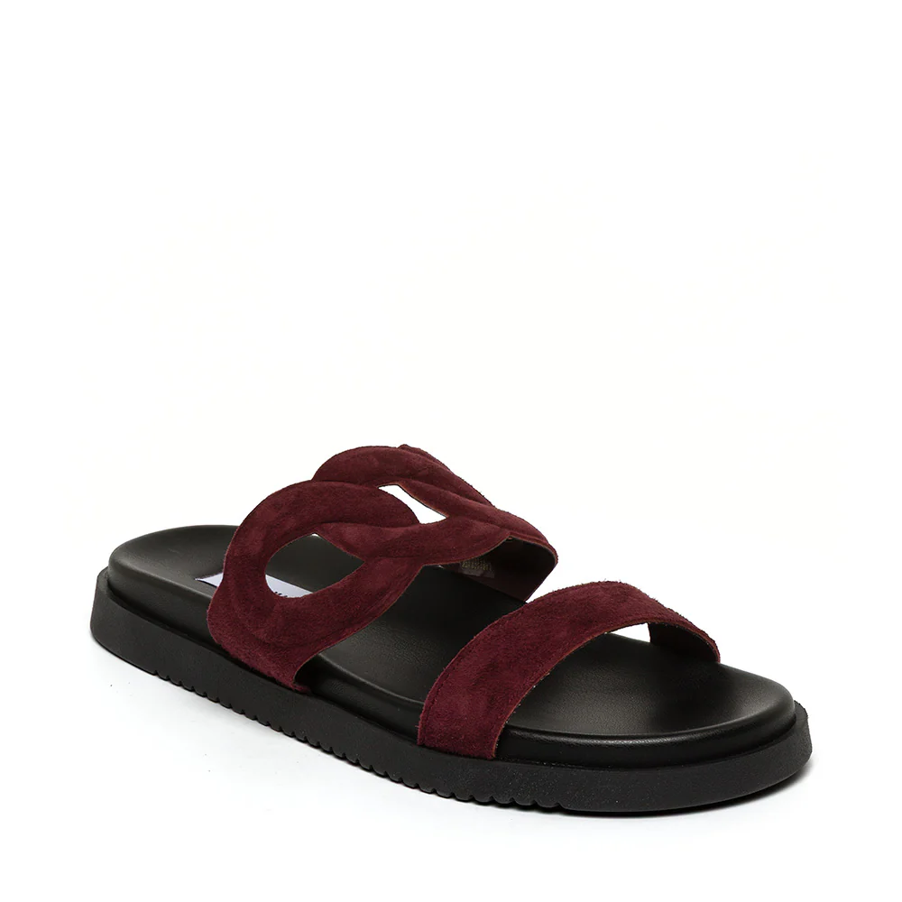 Myrtle Sandal BURGUNDY SUEDE - Image 2