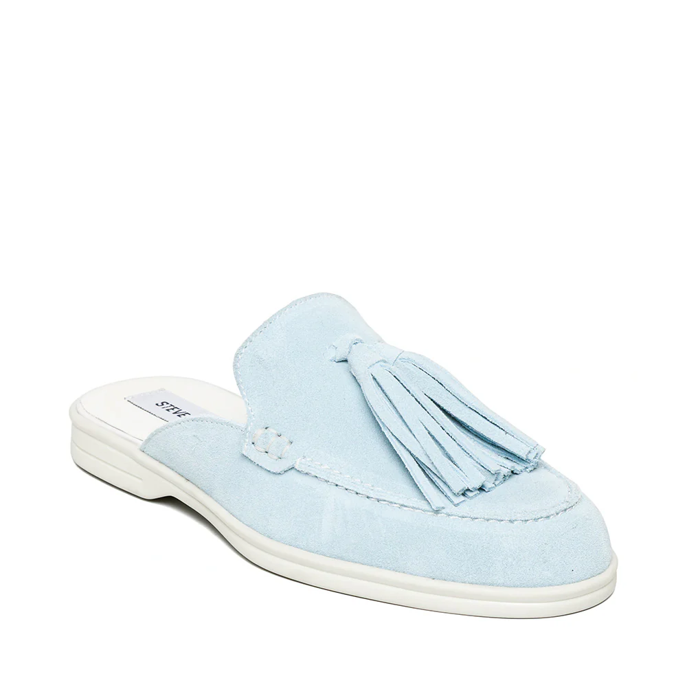 Odenza Flat Shoe LT BLUE SUEDE - Image 2