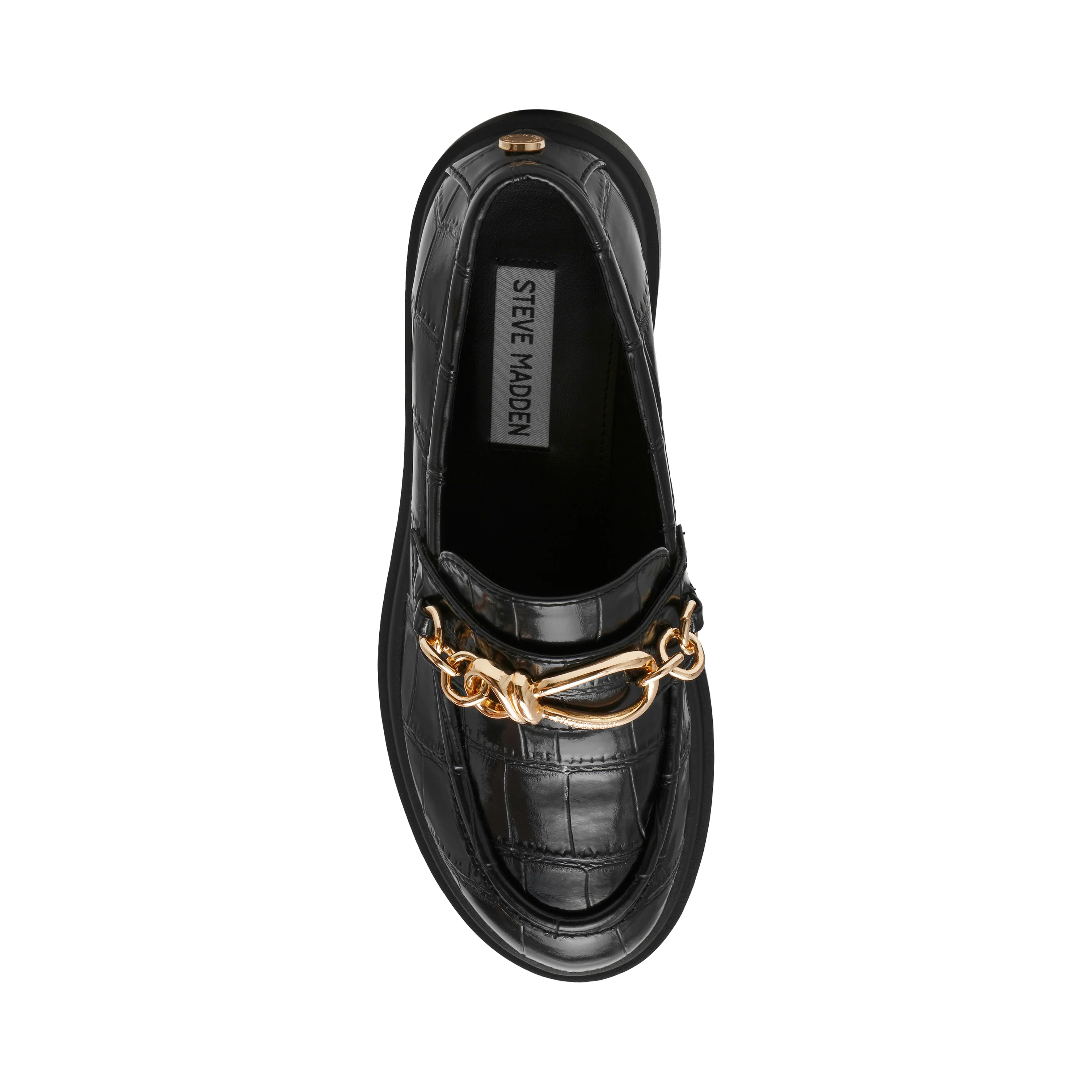 Pre-Launch Flat Shoe BLACK CROC - Image 6