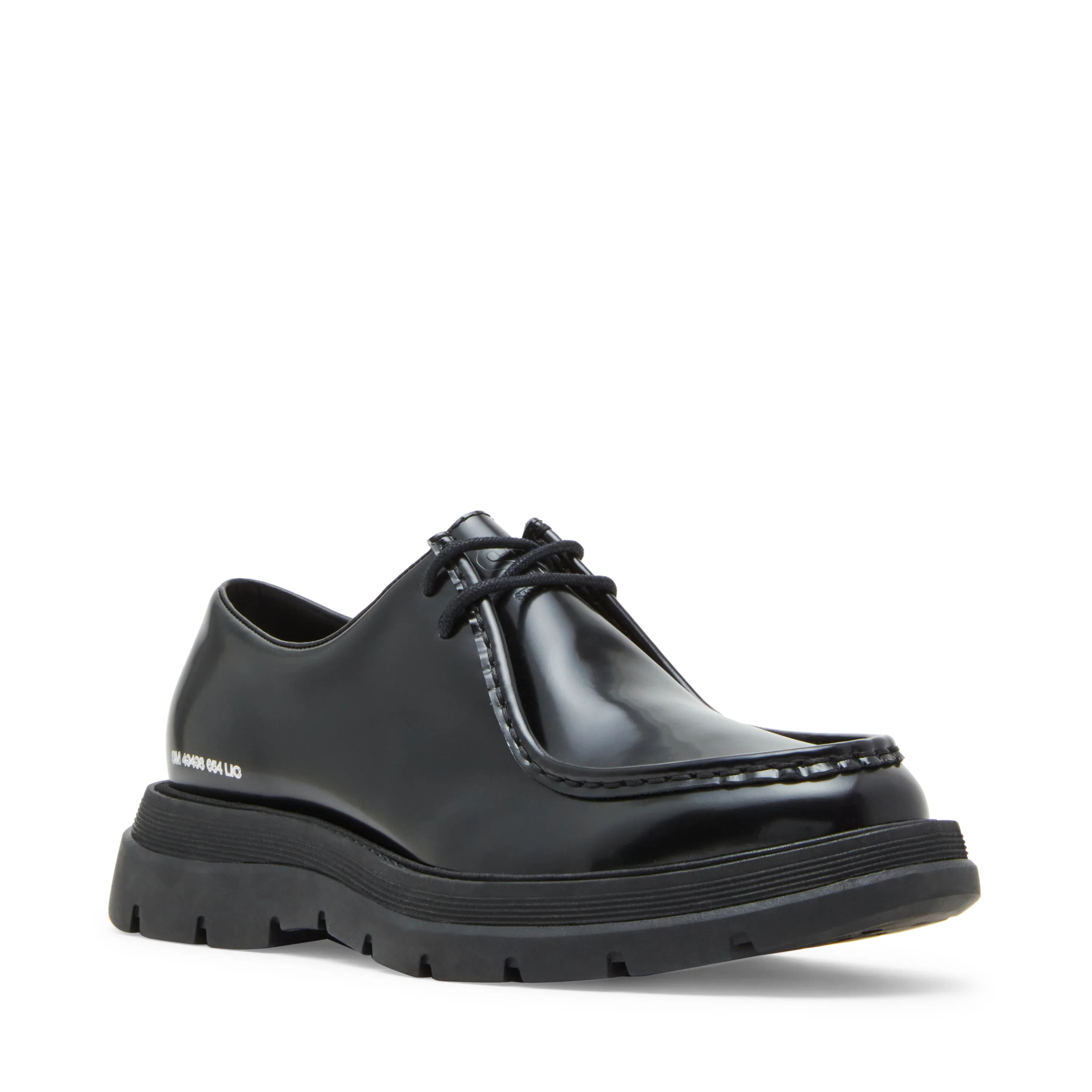 Reice Casual Shoe BLACK LEATHER - Image 2