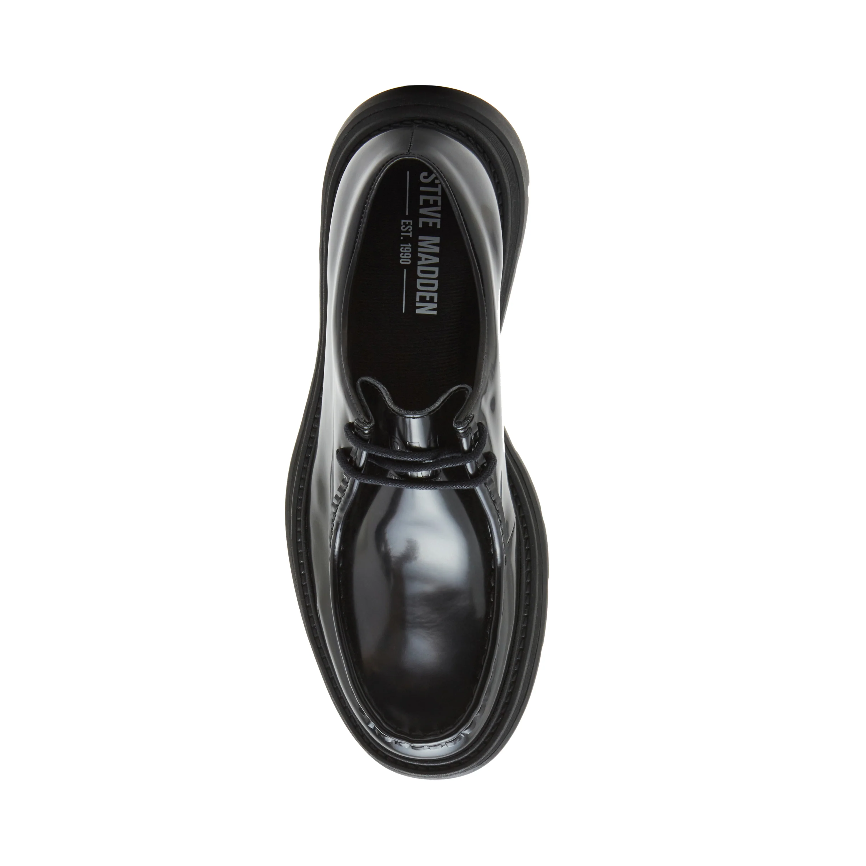 Reice Casual Shoe BLACK LEATHER - Image 6